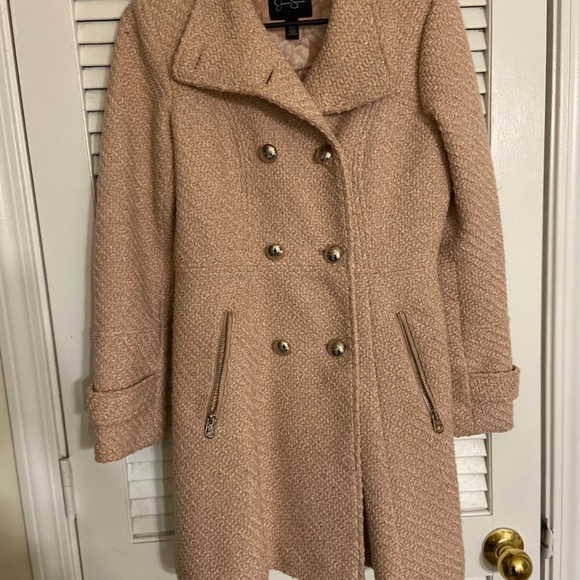 jessica simpson pink peacoat